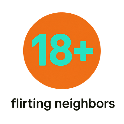 FLIRTING NEIGHBORS badge